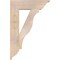 Ekena Millwork Funston Traditional Smooth Bracket, Douglas Fir, 5 1/2"W x 24"D x 36"H BKT06X24X36FST01SDF - alternate 4